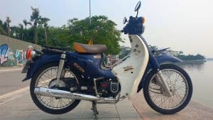 Vietnam Motorcycle Rentals: Honda Cub motorbike rental