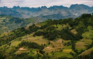 Scenic view of Ha Giang