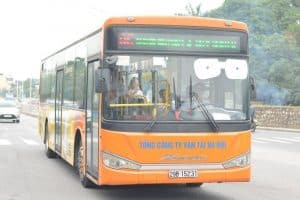Bus 86, from Noi Bai to Hanoi