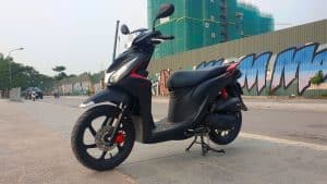 Vietnam Motorcycle Rentals: Honda Vision - front left angle