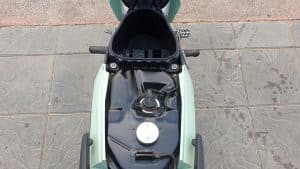 Vietnam Motorcycle Rentals: Honda Wave Alpha - trunk