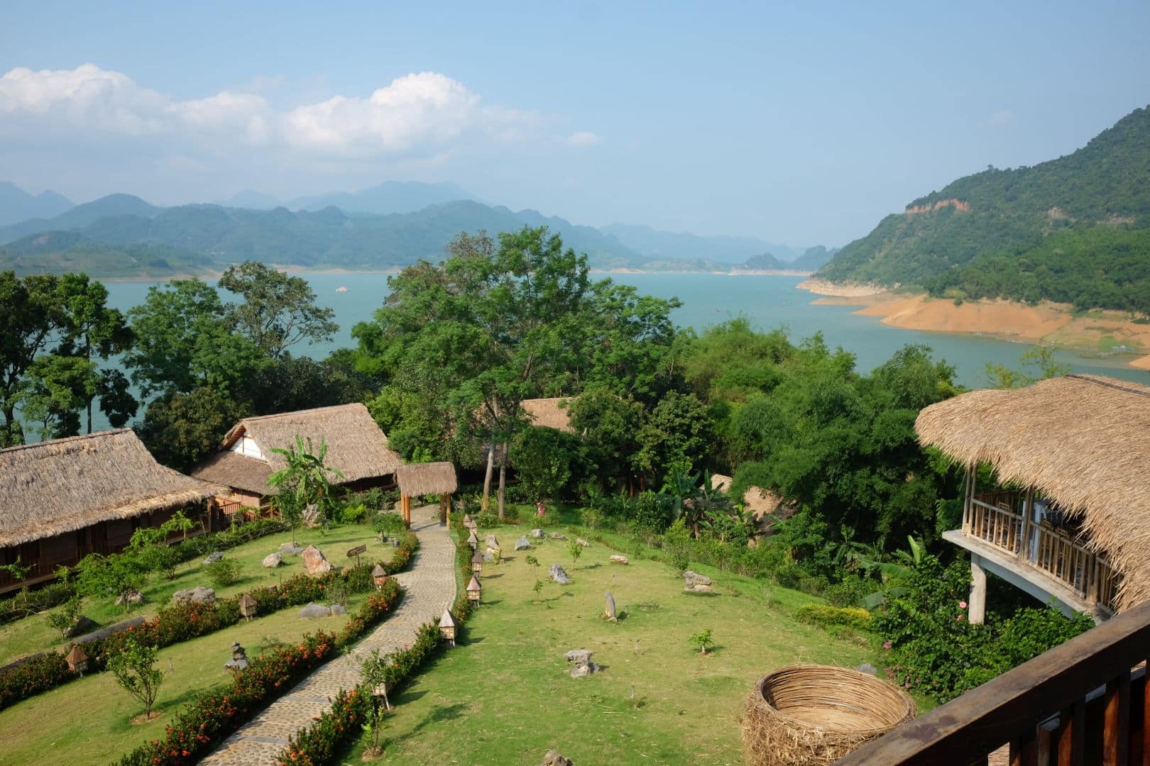 Mai Chau Hideaway from above