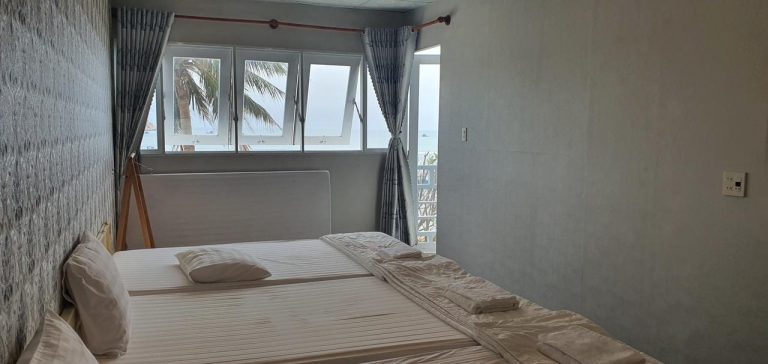 a private room in the Nhon Hai Beach Resort