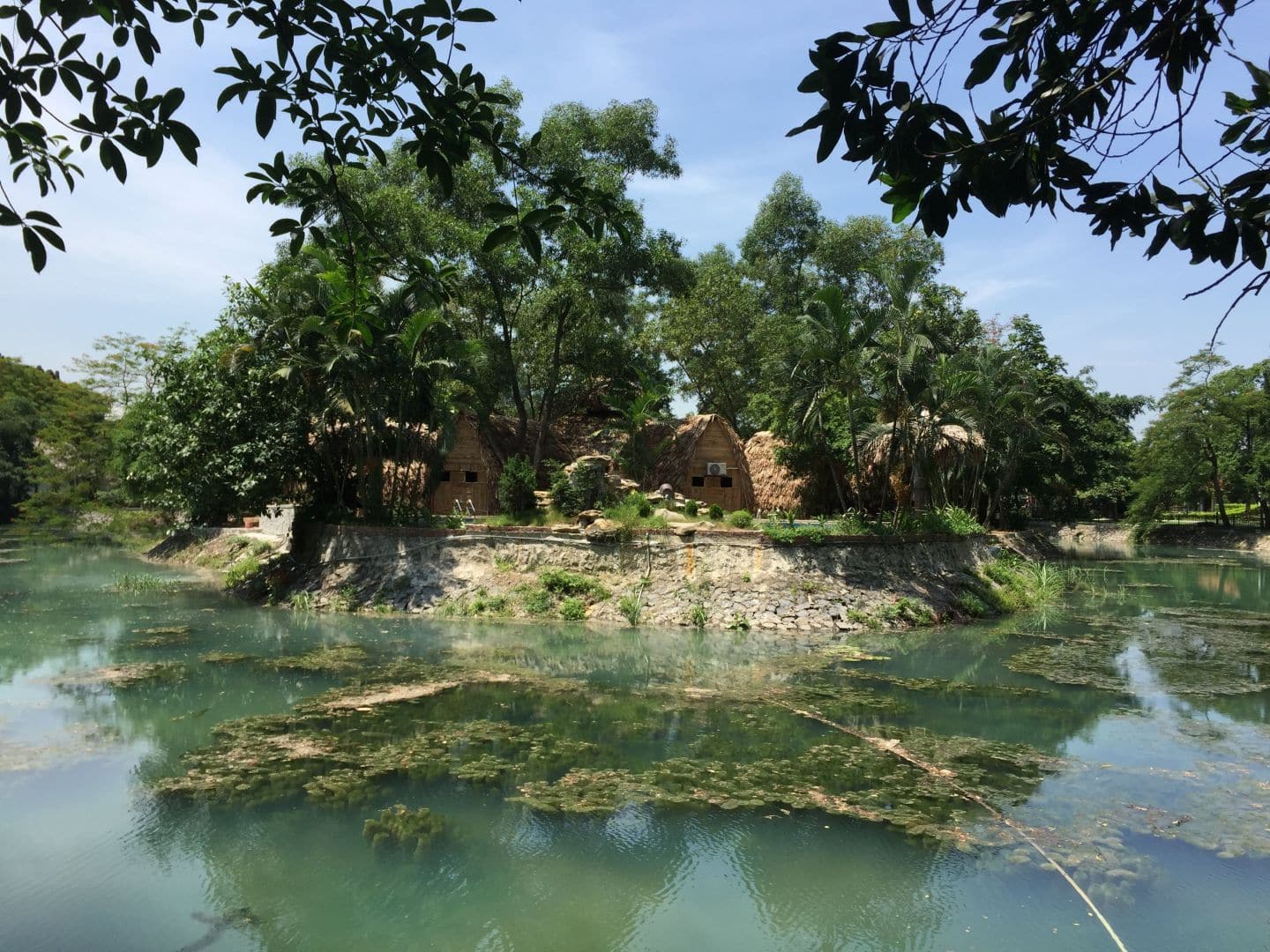 a little island in Ninh Binh