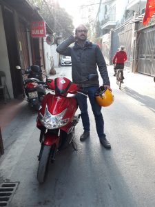 the nuovo 135 is a bigger auto bike and good for the taller person