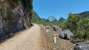 the road to the commie cave and hong an2