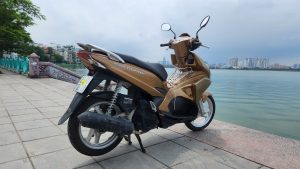 Vietnam Motorcycle Rentals: Honda Airblade - back right angle