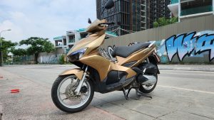 Vietnam Motorcycle Rentals: Honda Airblade - front left angle