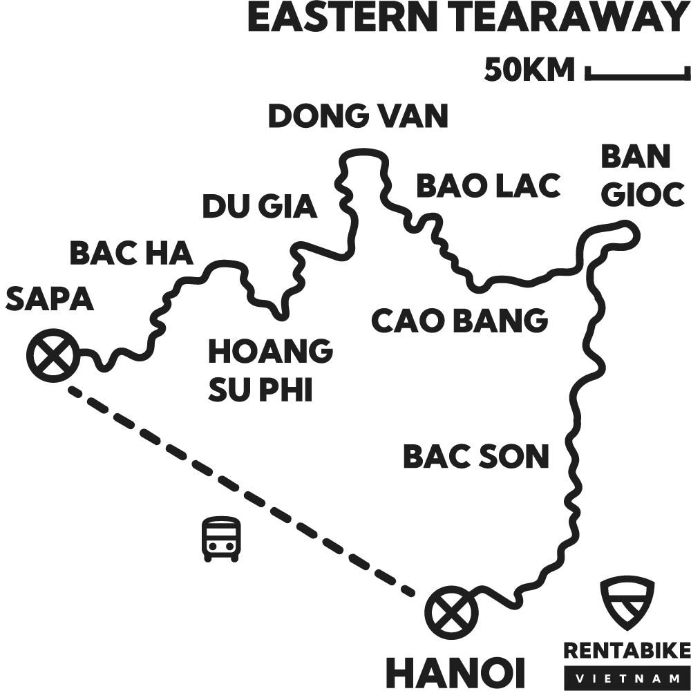 12 Day Ha Giang Motorcycle Tour - Eastern Tearaway - Rentabike Vietnam