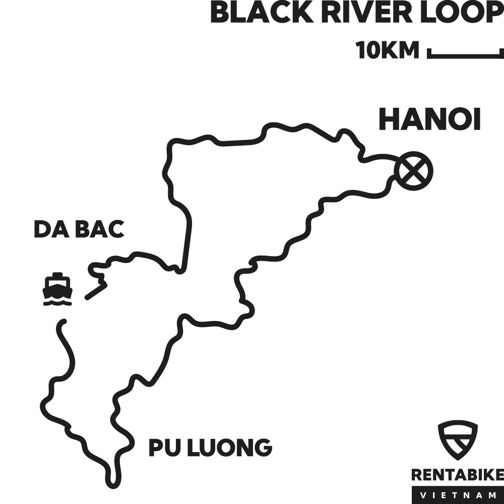 3 Day Hanoi Motorcycle Tour - Black River Loop - Rentabike Vietnam