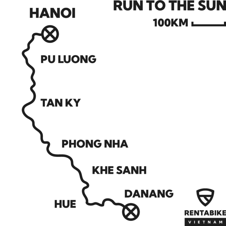 8 Day Hanoi to Danang Motorcycle Tour - Run to the Sun - Rentabike Vietnam