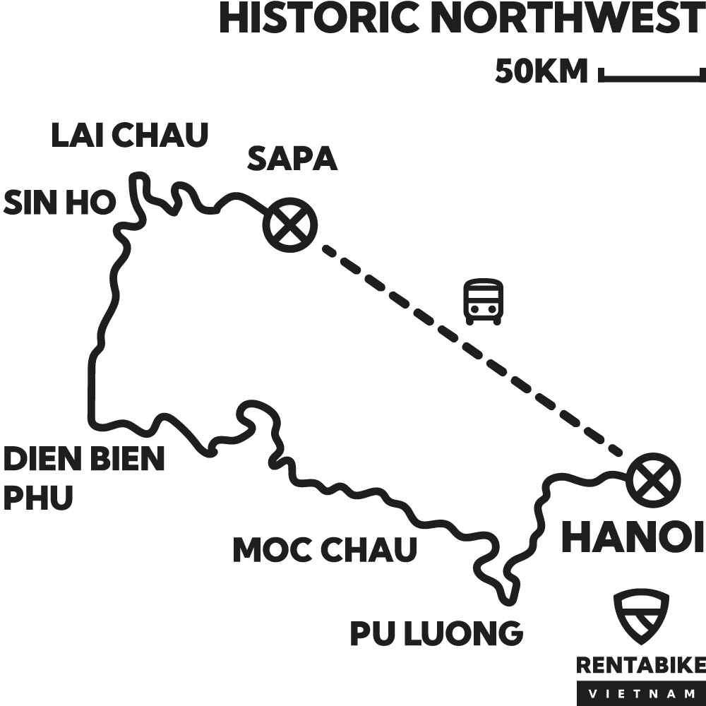 9 Day Dien Bien Phu Motorcycle Tour - Historic Northwest - Rentabike Vietnam