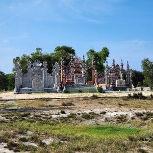 graves in the City of Ghosts in Hue