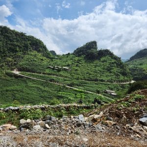 there are some beautiful mountain roads in Vietnam