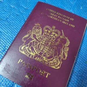 UK Passport Front Cover