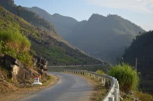 Happiness road, Ha Giang in good weather
