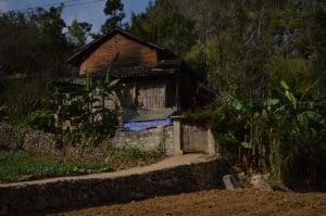 a typical house in lung cu, ha giang