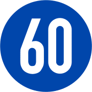 Vietnam road sign min speed 60