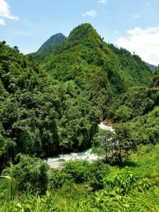 A wild hidden river in the heart of Ha Giang