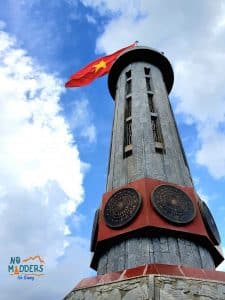 the majestive lung cu flag tower in ha giang