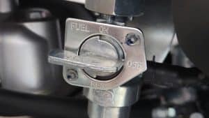 Honda XR150 fuel lock set to lock