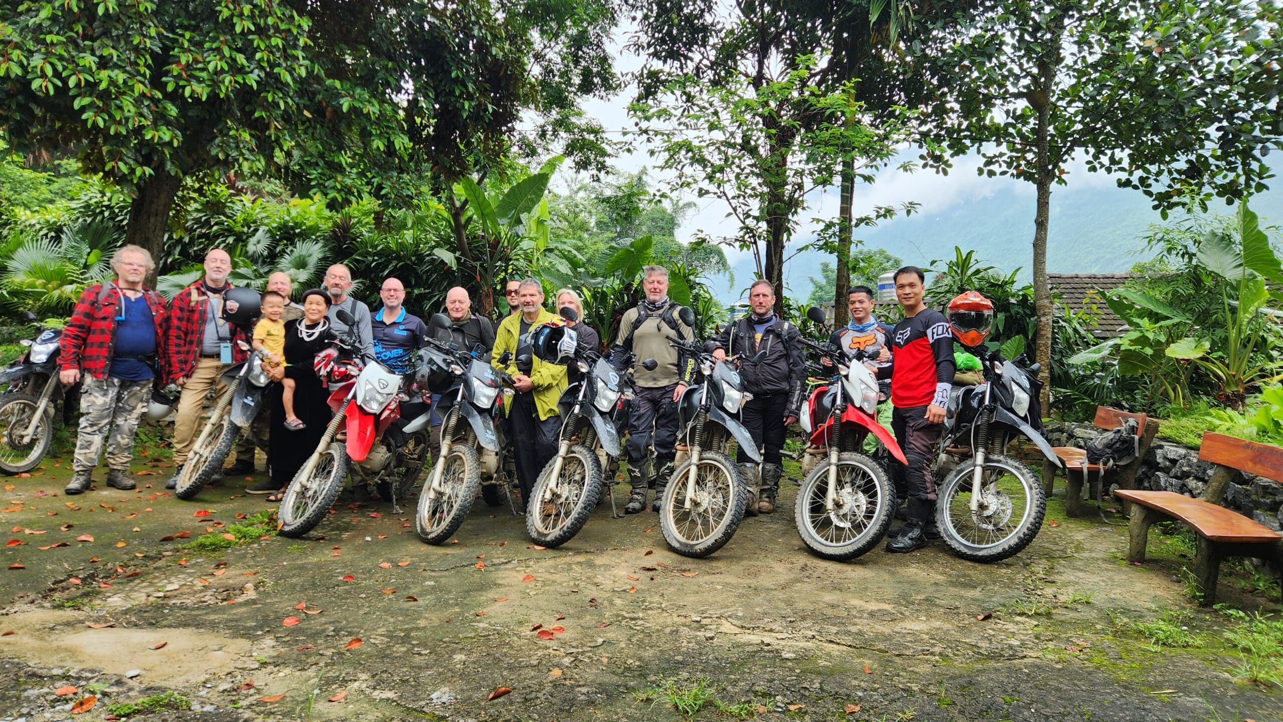 outside ha giang homestay