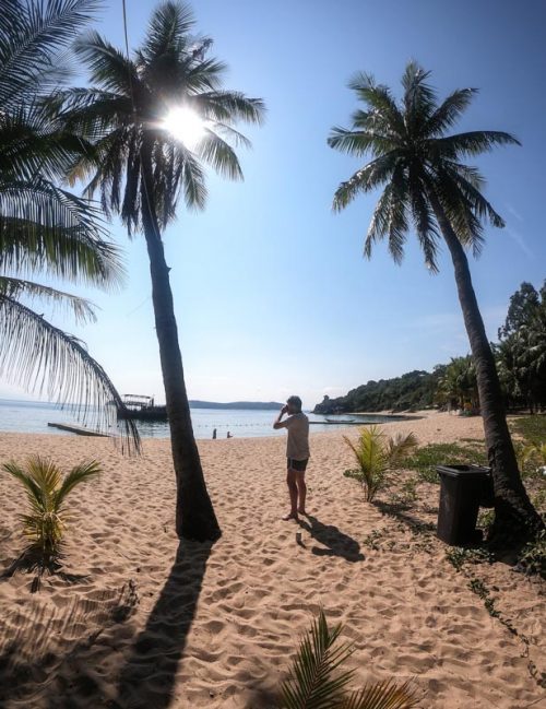 Bai Huong Beach near Danang Bai Huong Beach near Danang