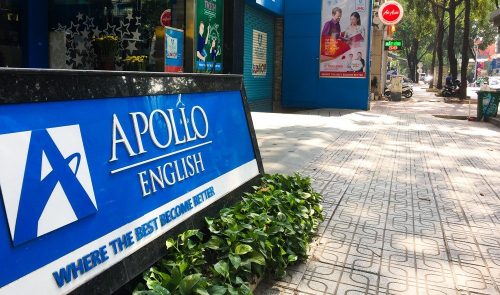 Apollo English centre in HCMC