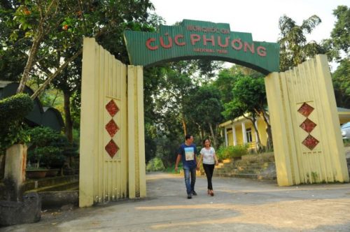 The Main Gate to Cuc Phuong National Park