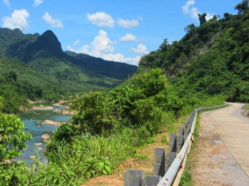 take your time on the Western Ho Chi Minh Road, because the scenery is fantastic